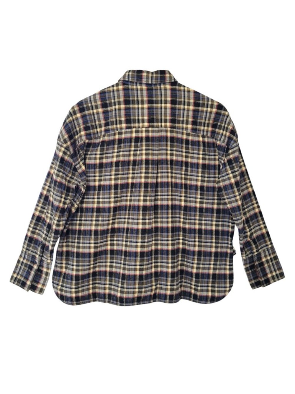 Everlane The Boxy Flannel Shirt Womens Size XS Multi Plaid Button Down NWT - Picture 3 of 11